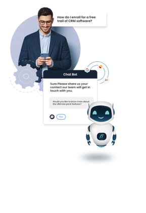 AI Chatbot for CRM  Automate Customer Engagement | SalezRobot