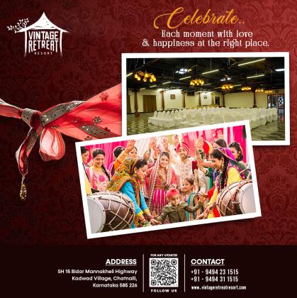 Best Destination Wedding Resort in Bidar, Karnataka | Vintage Retreat Resort | Sangeet Ceremony | Haldi Ceremony | Mehendi Ceremony