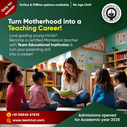 Best Montessori Training Institute in Chennai - Best Online Montessori Teacher Training