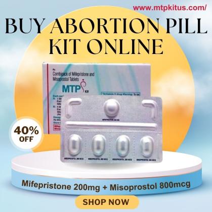 Buy Abortion Pill Kit Online: Mifepristone 200mg + Misoprostol 800mcg