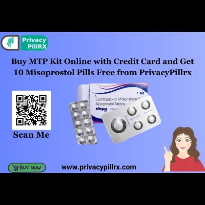 Buy MTP Kit Online with Credit Card and Get 10 Misoprostol Pills Free from PrivacyPillrx
