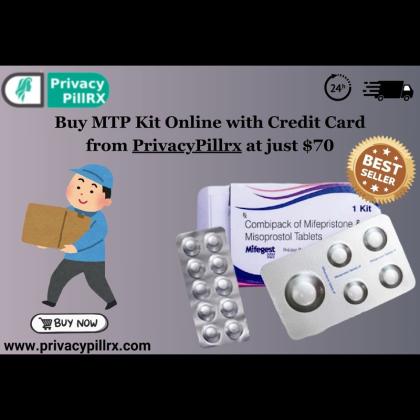 Buy MTP Kit Online with Credit Card from PrivacyPillrx at just $70