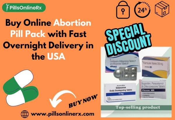 Buy Online Abortion Pill Pack with Fast Overnight Delivery in the USA