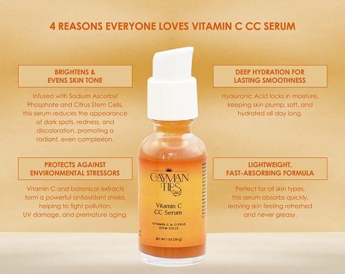 Cayman Ties Vitamin C CC Serum – Your Skin’s New Best Friend!