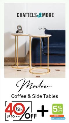 Chattels and More Discount Code! Up to 40% + Extra 5% Off on Coffee & Side Tables