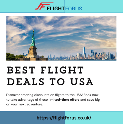 Cheap Flights to USA – Great Deals with FlightsForUs