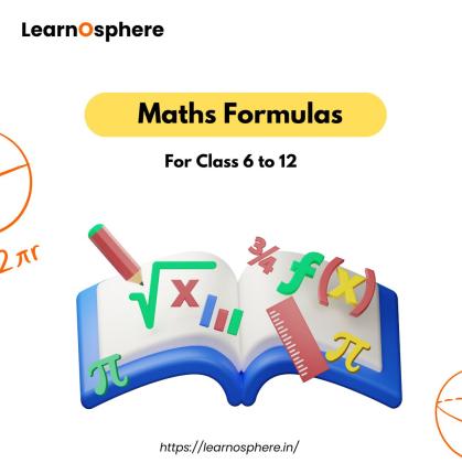 Complete Guide to Maths Formulas for Class 9 and Formulas PDF