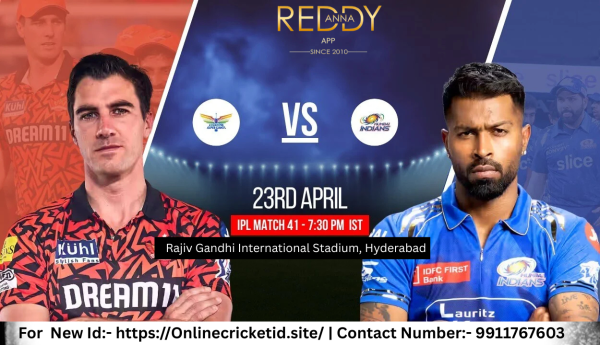 Cricket ID Live: Sunrisers Hyderabad vs Mumbai Indians – IPL 2025 Match 41 on April 23 at 7:30 PM IST