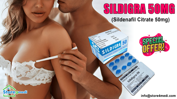 ED Medicine Sildigra 50 (Sildenafil Citrate 50mg) Tablets uk