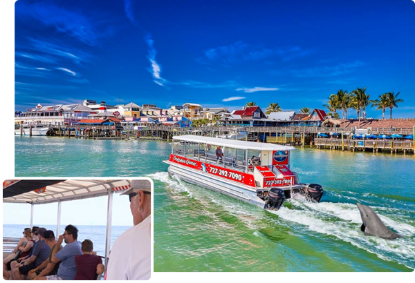 Exciting Dolphin and Sightseeing Boat Tours at John’s Pass