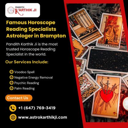 Famous Horoscope Reading Specialists Astrologer in Brampton