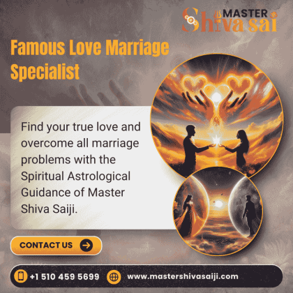 Famous Love Marriage Specialist in California | Master Shivasaiji
