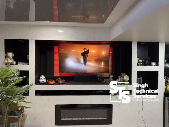 home cinema installation