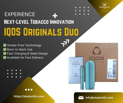 IQOS Originals Duo & Flavours – Premium Smoke-Free Experience Available Now!