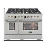 KX Series 48 Inch Freestanding Dual Fuel Range with 8 Sealed Burners