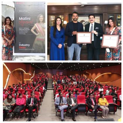 Malini Agarwal Conducts Workshop at AAFT School of Digital Marketing with Nowshad Rizwanillah