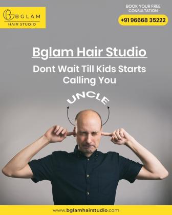 Non Surgical Hair Replacement in Bangalore | Bglam Hair Studio