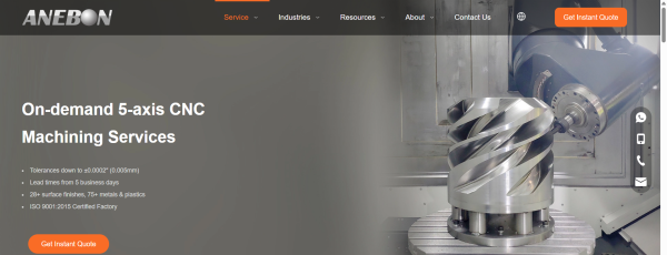 On-demand 5-axis CNC Machining Services