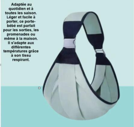 Porte-bébé ergonomique pour plus de confort et de soutien
