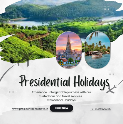 Presidential Holidays – The Best Tour Travel Agency in Madurai for Unforgettable Journeys!