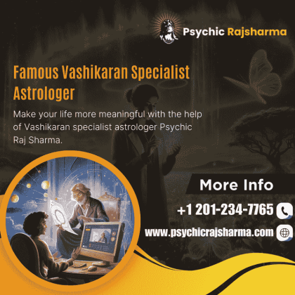 Psychic Raj Sharma | Famous Vashikaran Specialist Astrologer in New Jersey