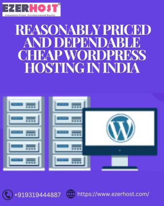 Reasonably priced and dependable cheap WordPress hosting in India