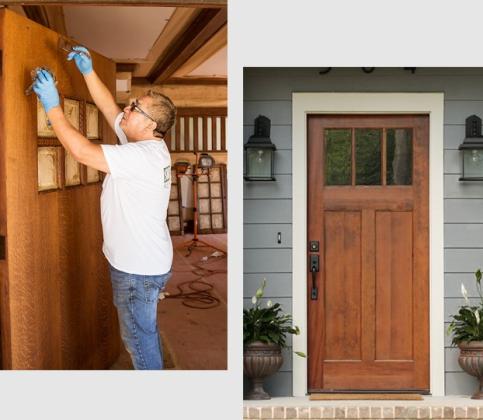 Refinishing Wood Doors – Restore Natural Beauty