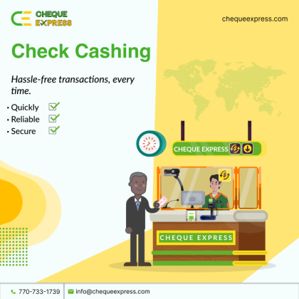 Secure check cashing in Marietta, GA