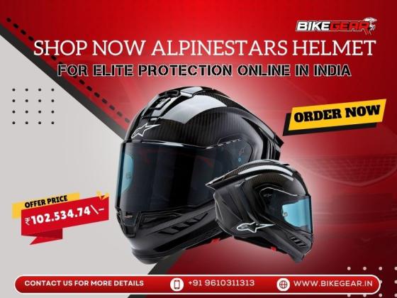 Shop Now Alpinestars Helmet for Elite Protection online in India