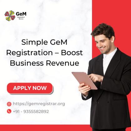 Simple GeM Registration – Boost Business Revenue