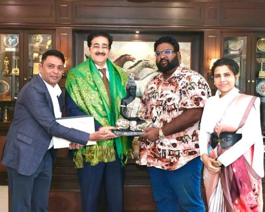 Sri Lankan Delegation Honours Dr. Sandeep Marwah for Strengthening Bilateral Cultural Relations