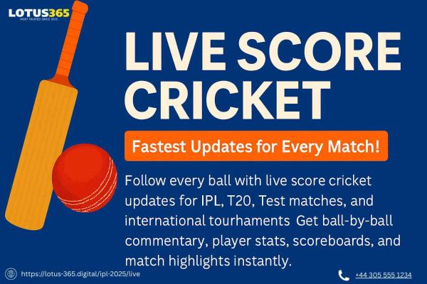 Stay Ahead with Live Score Cricket on Your Phone!
