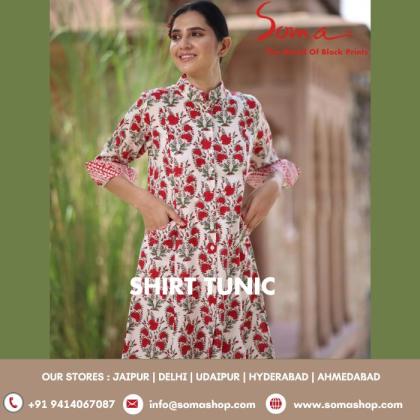 Stylish Women's Tunics – Comfort Meets Elegance | Soma Shop