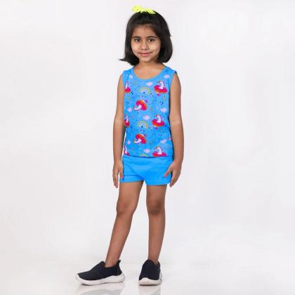 Top and Shorts Set - Kids Daily Wear by SuperBottoms