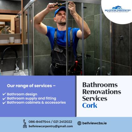 Transform The Look Of The Space With Bathrooms Renovations Services In Cork