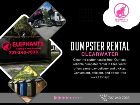 ELEPHANTS DUMPSTER RENTAL & JUNK REMOVAL