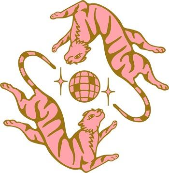 Pink Tiger On The Wharf