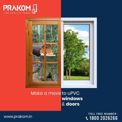 UPVC windows in Hyderabad | Prakom