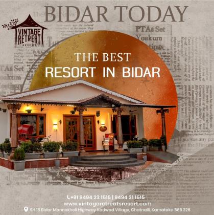 Vintage Retreat Resort Top luxury resort in Bidar | Best resort in Bidar