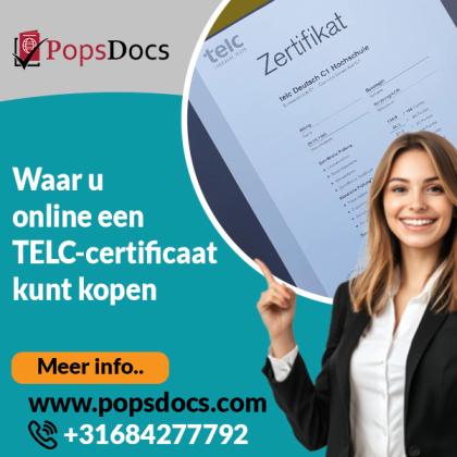 Waar u een TELC-certificaat online kunt kopen: