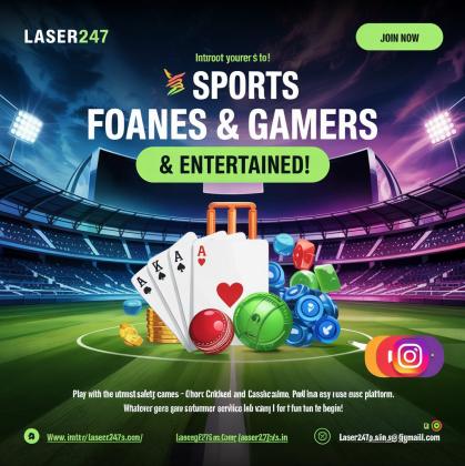 Welcome to Laser247: Your Ultimate Gaming and Sports Hub