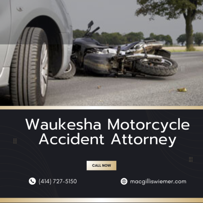 You need a Waukesha Motorcycle Accident Lawyer right now!
