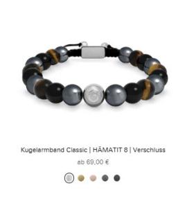 Kugelarmband Herren