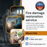 Fire damage restoration service Chapel Hill