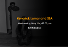 Kendrick Lamar and SZA Tickets