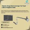 Tubular Drag Chain Conveyor for Food | Shree Polymers India