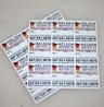 vehicle service stickers
