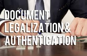 Authentication and Legalization - Notarizers