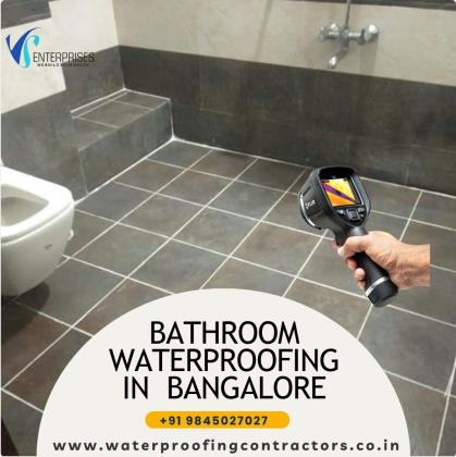 Bathroom Waterproofing Contractors near me, Bangalore