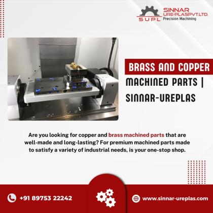 Brass and Copper Machined Parts | Sinnar-Ureplas